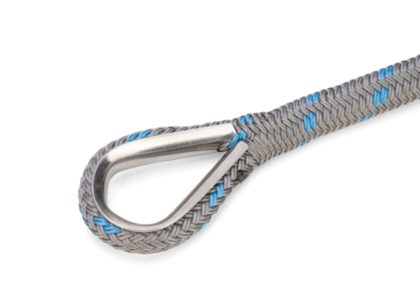 Купить GLEISTEIN 55985 DOCK-FLEX - Швартовный трос / с коушем / из титана/синий / Веревка-Ø: 10 мм; Длина: 6 м 55985-bvs 7ft.ru в интернет магазине Семь Футов