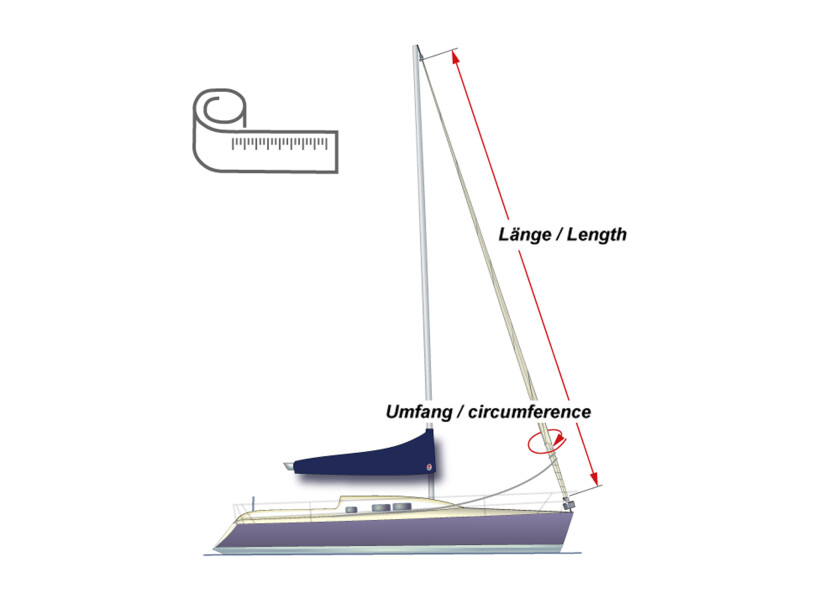 Купить DIEKOW SAILS Чехол на грот / королевский синий / Для длины стрелы: 4,45 м. 7ft.ru в интернет магазине Семь Футов