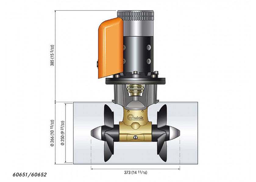 Купить QUICK Bow Thruster Set BTQ 250-120 / 24 V / 6.5 kW / 120 kgf 60652-bvs 7ft.ru в интернет магазине Семь Футов