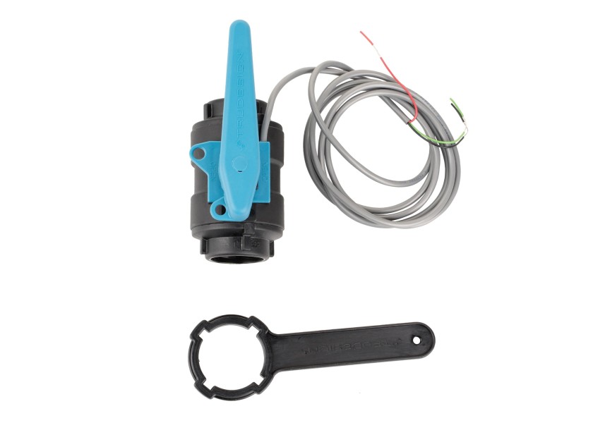 Купить Кран шаровой с дистанционным управлением TruDesign 90474 2" BSP 178 x 95 мм с датчиком 7ft.ru в интернет магазине Семь Футов