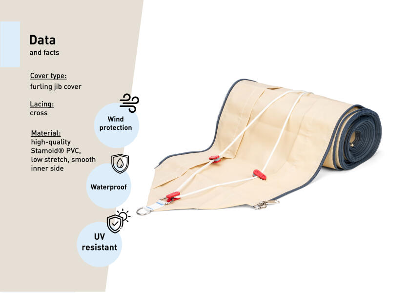 Купить DIEKOW SAILS Носки Furling Jib Sock / песочного цвета / Длина: 8,75 м 7ft.ru в интернет магазине Семь Футов