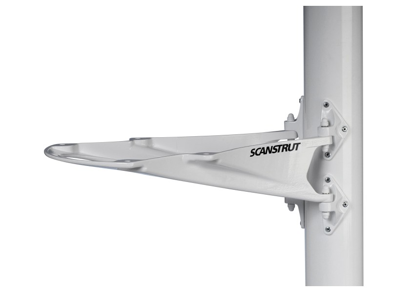 Купить Мачтовое крепление Scanstrut SC20 от 65мм для спутниковых/радарных антенн из морского алюминия белое 7ft.ru в интернет магазине Семь Футов