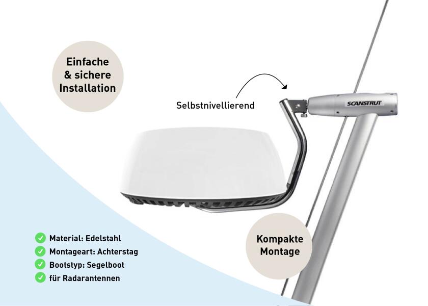 Купить SCANSTRUT Gimbal backstay radar mount LMB-A1 93041-bvs 7ft.ru в интернет магазине Семь Футов