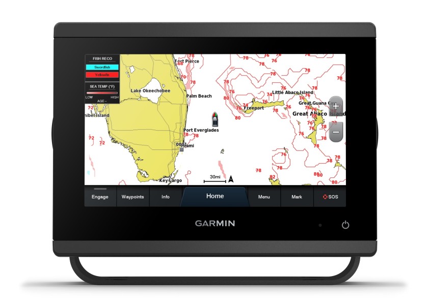 Купить Garmin 010-02365-00 GPSMAP 723 С картографией Черный Black 7ft.ru в интернет магазине Семь Футов