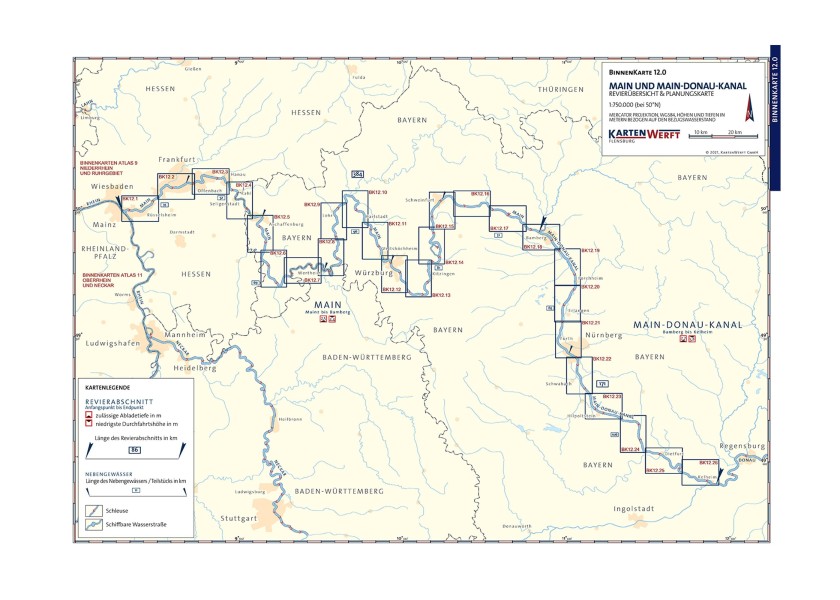 Купить KARTENWERFT 978-3-944082-30-1 Атлас 12. Прибрежная карта: главный и главный каналы Донау. 27200-bvs 7ft.ru в интернет магазине Семь Футов