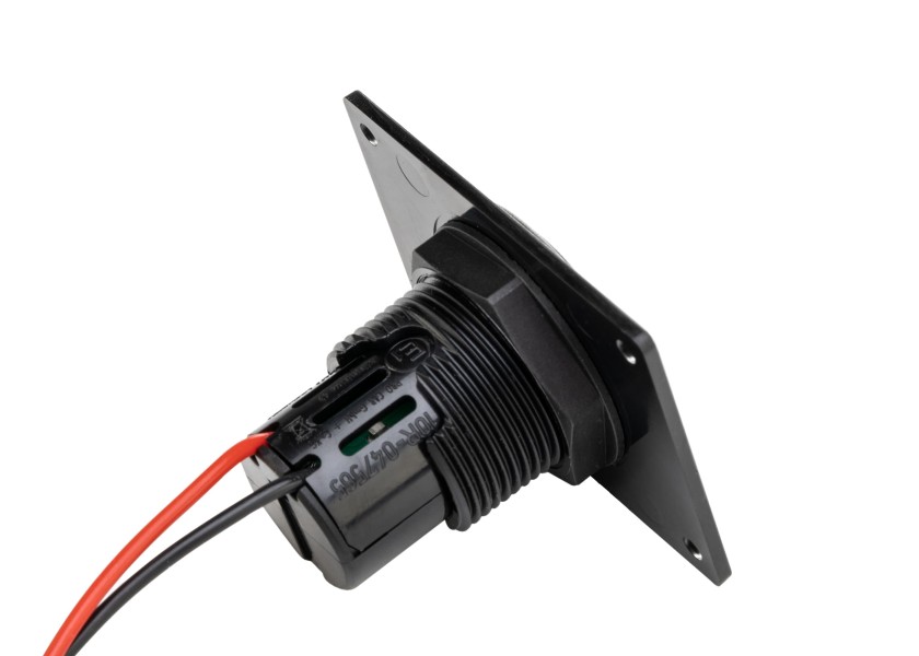 Купить USB-C/A Dual Power Socket with Mounting Plate 25801-bvs 7ft.ru в интернет магазине Семь Футов