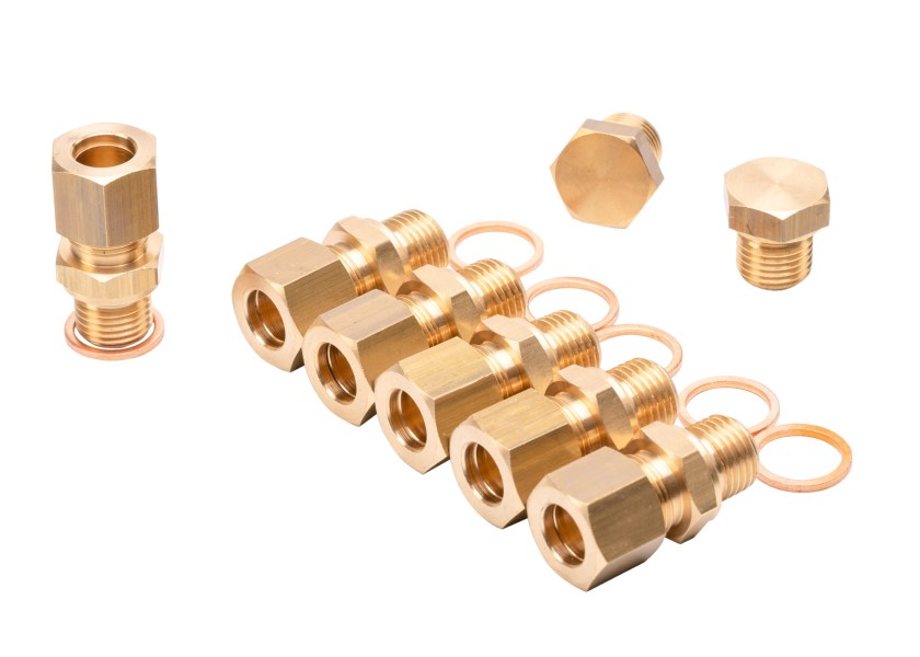 Купить Комплект фитингов Vetus KITK30 резьба 1/4" для шланга Ø8мм и двойного обратного клапана K30/140B, гидроцилиндра MTC3008 7ft.ru в интернет магазине Семь Футов