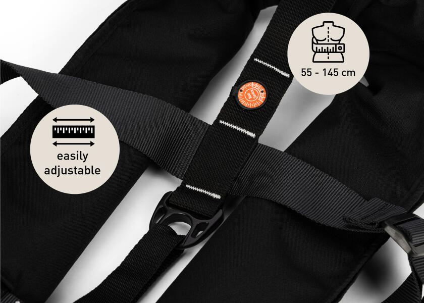 Купить SEATEC Спасательный жилет CLASSIC 165 / черный / 165 N / вкл. спасательный круг 7ft.ru в интернет магазине Семь Футов