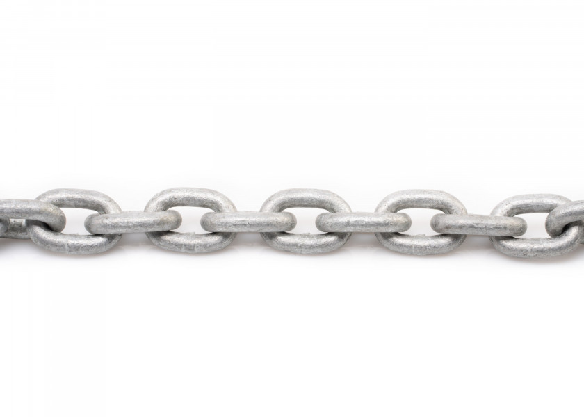 Купить 481006 Высококачественная оцинкованная цепь / Ø цепи (d): 6 мм; Шаг звеньев цепи (t): 18,5 мм 7ft.ru в интернет магазине Семь Футов