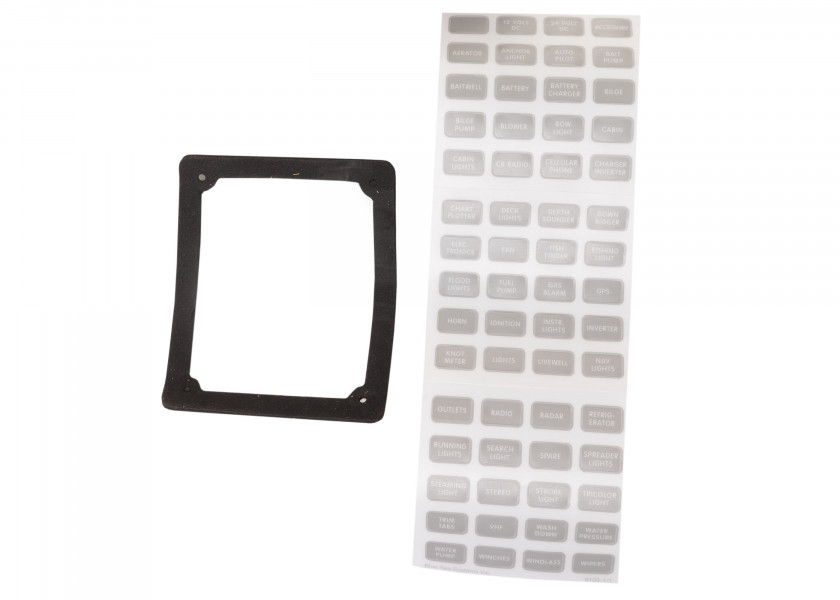 Купить Панель выключателей водонепроницаемая Blue Sea Contura 8274 12/24В 15/45А IP66 3 автомата 114x95мм белая 7ft.ru в интернет магазине Семь Футов