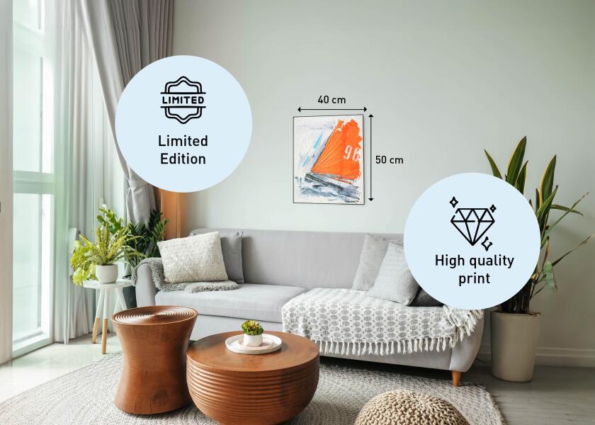 Купить Арт-принт NACHTWIND (Ночной ветер) / 40 x 50 см / Жаннин Рафот / ограниченный выпуск 7ft.ru в интернет магазине Семь Футов