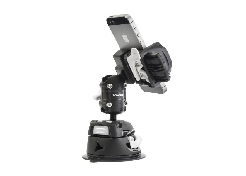 Купить Комплект для телефона универсальный Scanstrut Rokk Mini Kit RLS-509-405 45 - 95 мм на присоске 7ft.ru в интернет магазине Семь Футов