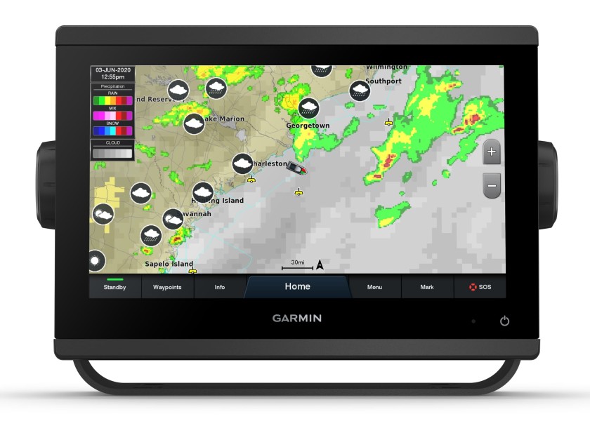 Купить Garmin 010-02366-02 GPSMAP 923xsv 9´´ Картплоттер/сонар с ClearVü/SideVü и традиционным сонаром CHIRP Базовая карта мира Черный Black 7ft.ru в интернет магазине Семь Футов