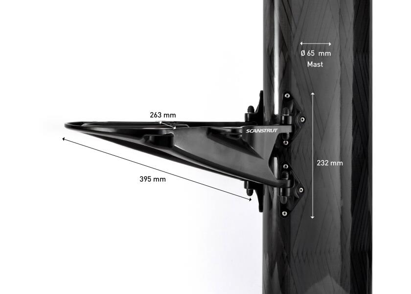 Купить SC20-BLK Крепление на мачту радара / черный 7ft.ru в интернет магазине Семь Футов