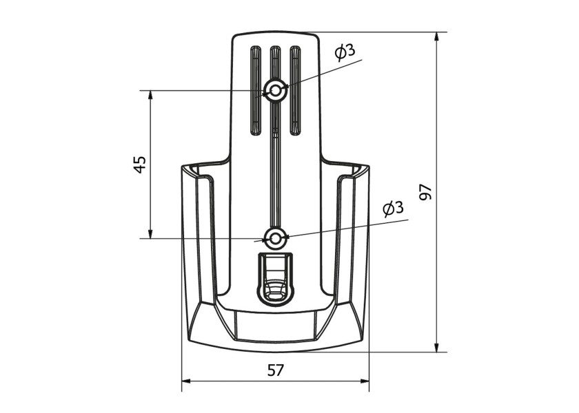 Купить SIDE-POWER Remote Control Holder 57793-bvs 7ft.ru в интернет магазине Семь Футов