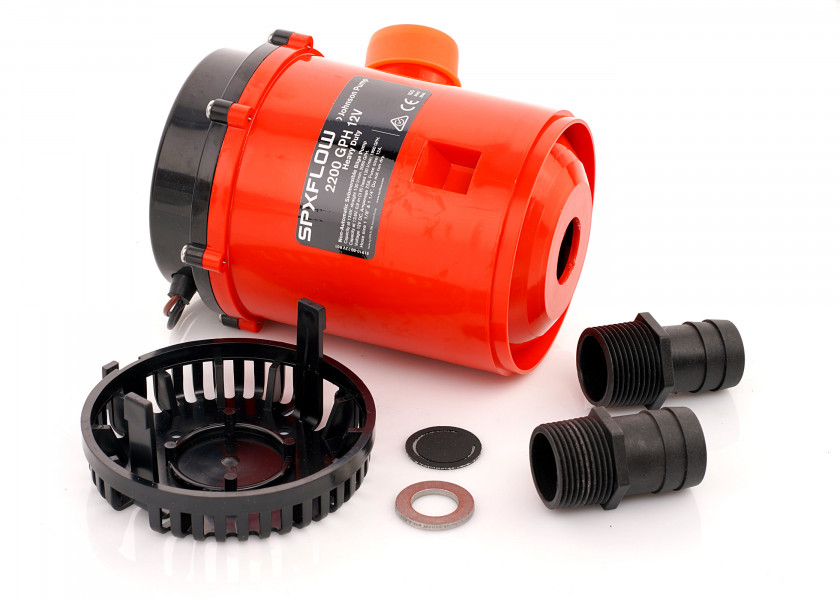 Купить Помпа трюмная Johnson Pump Heavy Duty Bilge 2200GPH 32-2200-01 12В 7,5А 130л/мин под шланг Ø29/38мм погружная высокопроизводительная 7ft.ru в интернет магазине Семь Футов