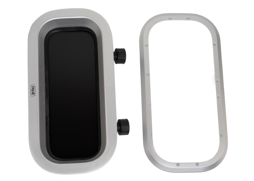 Купить GEBO 24810030 Стандартный иллюминатор / открывающийся / размер 3 / 400 x 240 мм 7ft.ru в интернет магазине Семь Футов