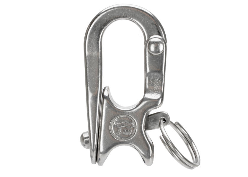 Купить Скоба из нержавеющей стали с предохранительной защелкой / Длина: 110 мм 7ft.ru в интернет магазине Семь Футов