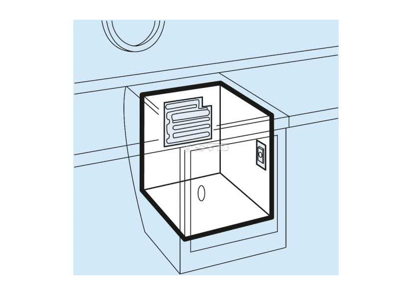 Купить Пластинчатый испаритель Dometic ColdMachine VD-02 9105306627 275 x 240 x 25 мм для холодильников серии 50 7ft.ru в интернет магазине Семь Футов