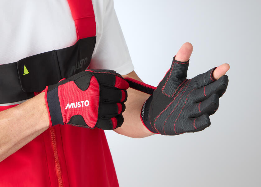 Купить MUSTO PERFORMANCE 2.0 Glove / long fingers / red 482547-bvs 7ft.ru в интернет магазине Семь Футов