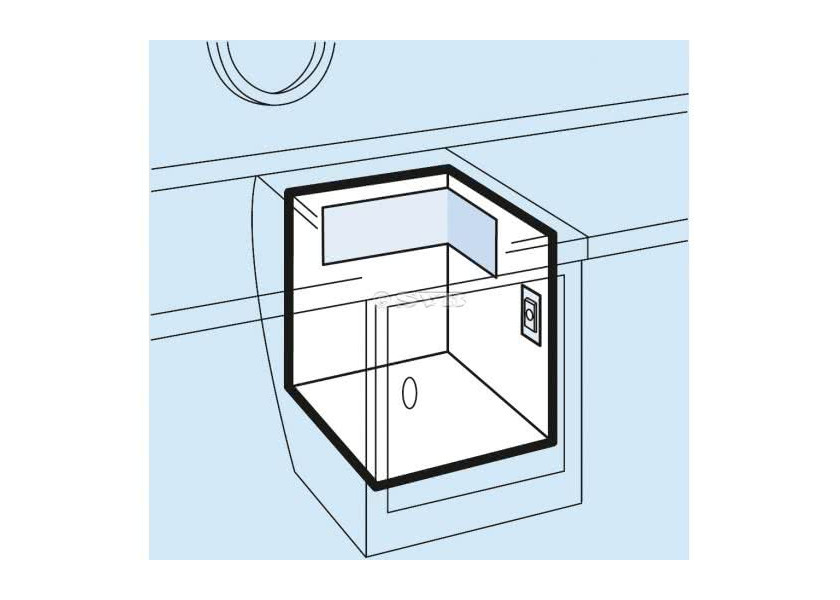 Купить Угловой испаритель Dometic ColdMachine VD-08 9105306607 465 x 270 x 360 мм для холодильных установок серии 80 7ft.ru в интернет магазине Семь Футов