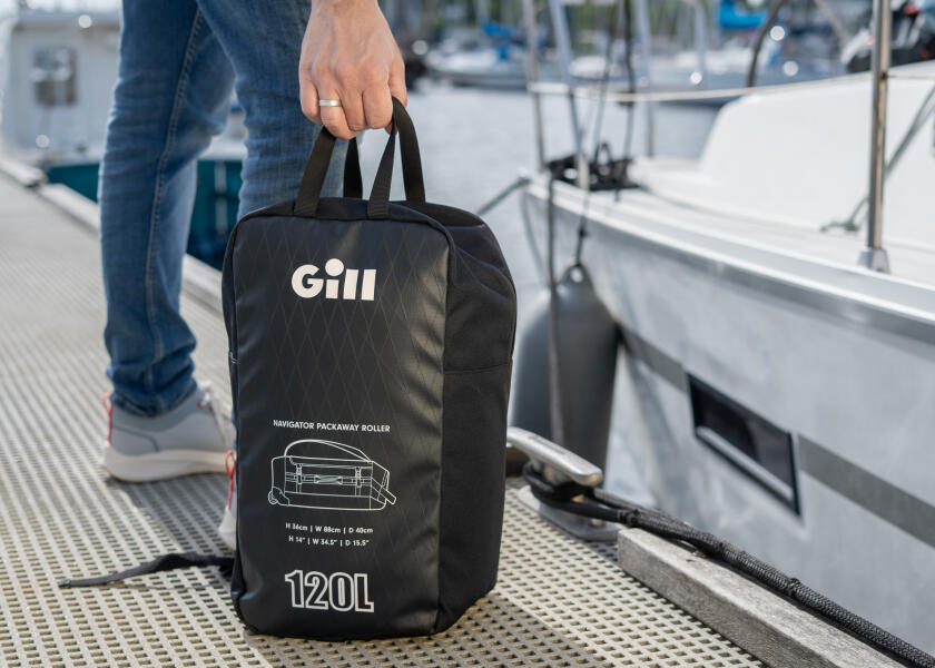 Купить GILL L118-BLK01-1SIZE NAVIGATOR Packaway Bag / на колесах / 120 литров 7ft.ru в интернет магазине Семь Футов