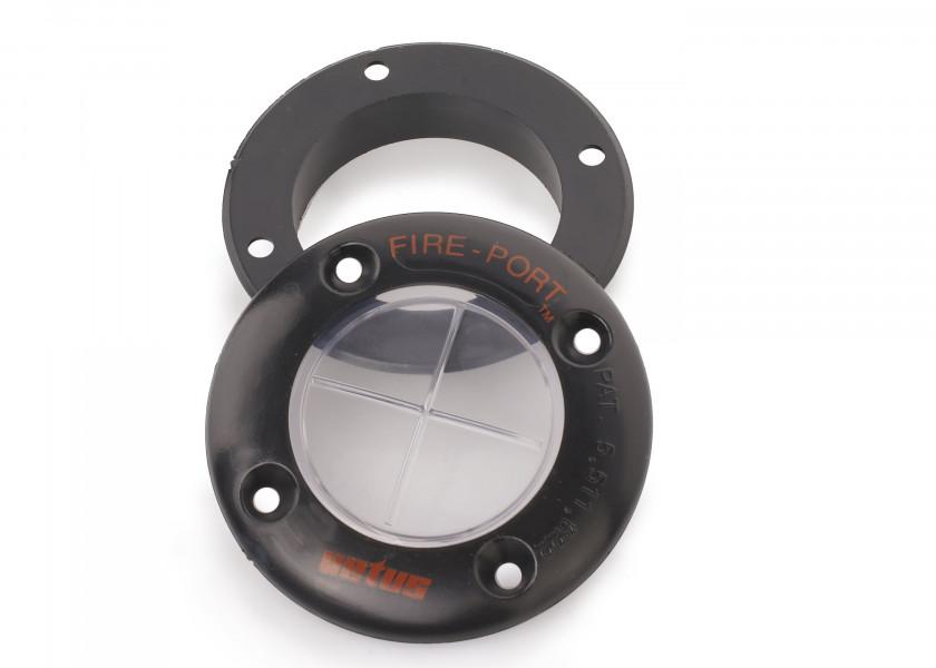 Купить Горловина для тушения пожара Vetus FIREPORTB 76 мм черный/белый для судов, купить спасательное снаряжение в интернет-магазине 7ft.ru в интернет магазине Семь Футов