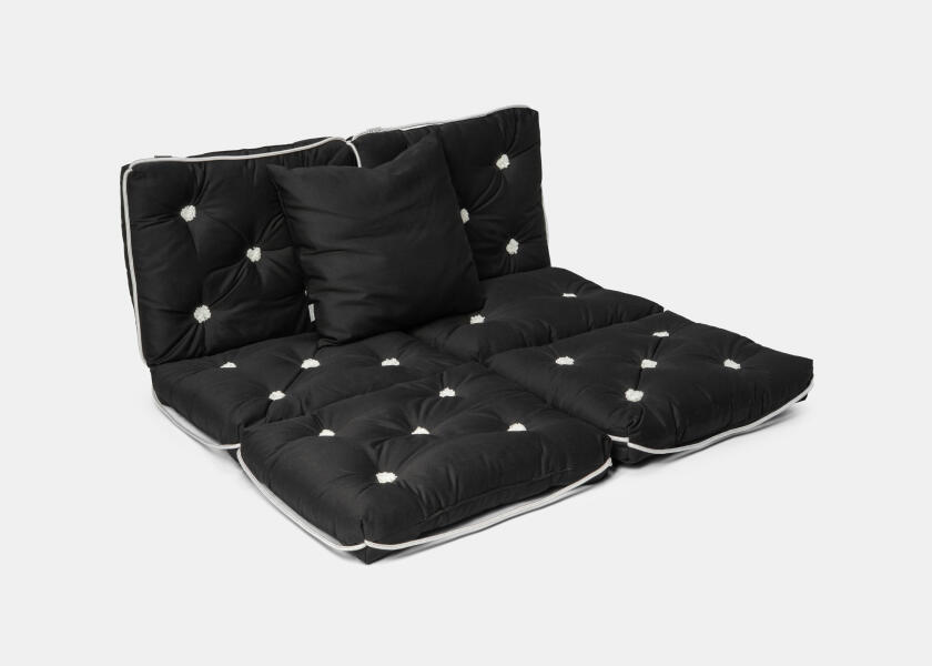 Купить Triple Kapok Cushion / black 57371-bvs 7ft.ru в интернет магазине Семь Футов