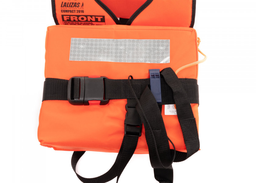 Купить LALIZAS 72214 Спасательный жилет SOLAS / со складным воротником / 100 Н / 43-140 кг 57601-bvs 7ft.ru в интернет магазине Семь Футов