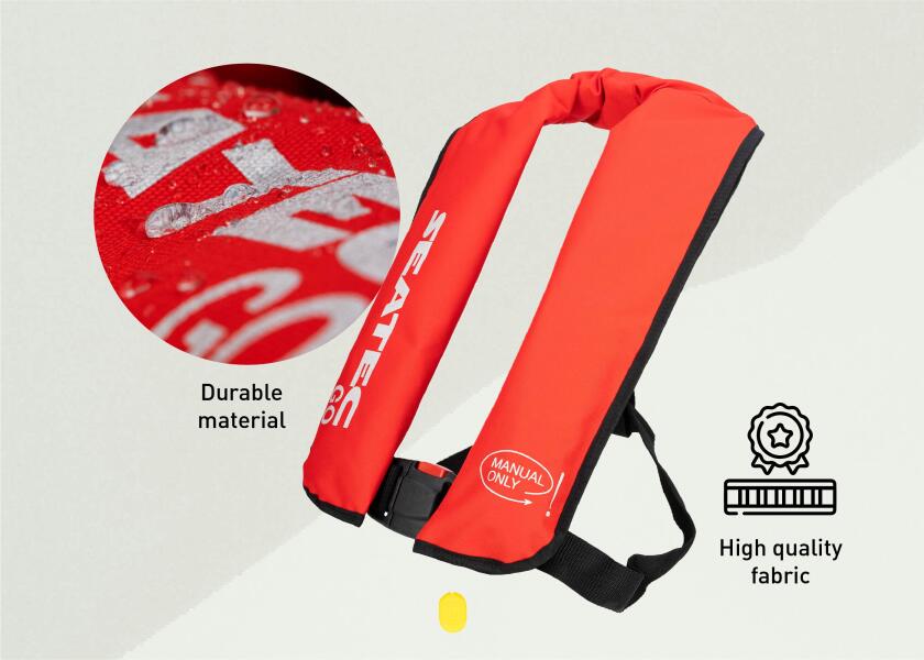 Купить SEATEC GO Life Jacket / manual / 150 N / red 99114-bvs 7ft.ru в интернет магазине Семь Футов