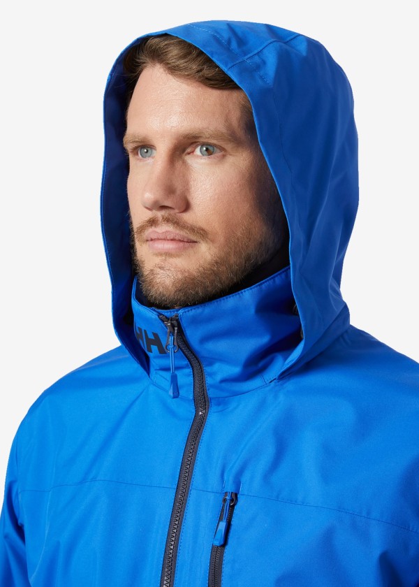Купить HELLY HANSEN Мужская куртка с капюшоном CREW 2.0 / кобальт 2.0 / Размер одежды: М 7ft.ru в интернет магазине Семь Футов
