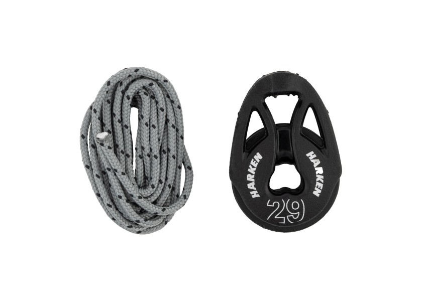 Купить HARKEN HK2146 Carbo Block / одинарный с креплением / 8 мм / шарикоподшипник 7ft.ru в интернет магазине Семь Футов