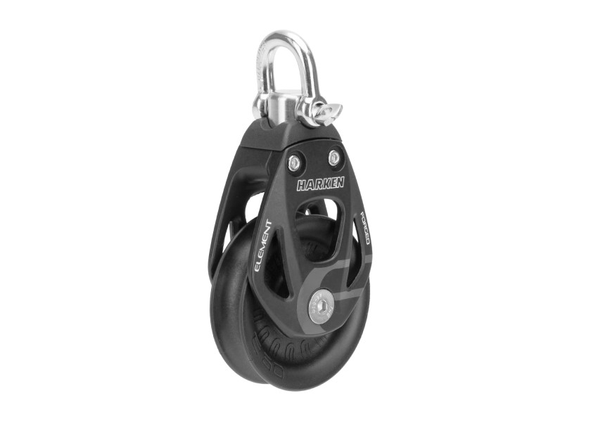 Купить Harken 6230 45 Mm Одиночный поворотный шкив Черный Black / Silver 7ft.ru в интернет магазине Семь Футов