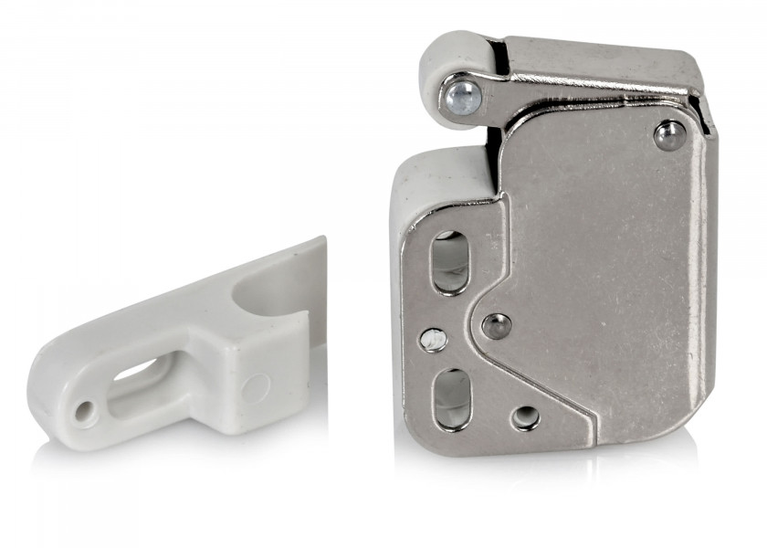 Купить Замок для шкафов из полированной нержавеющей стали Roca 422340 48 x 28 мм 7ft.ru в интернет магазине Семь Футов