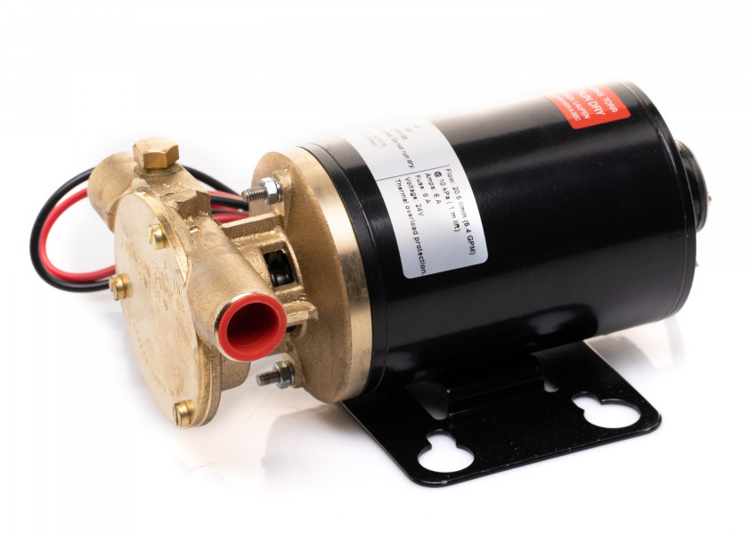 Купить Помпа импеллерная самовсасывающая Johnson Pump F3B-19 10-24516-02 24В 120Вт 21л/мин 170х113х82мм 7ft.ru в интернет магазине Семь Футов