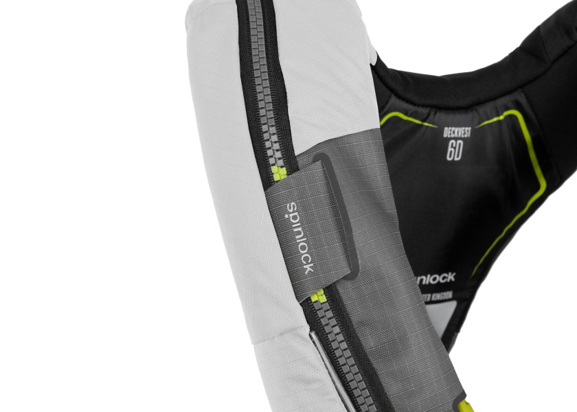 Купить Spinlock DW-LJH6D/ATW/HRS 6D 170N С установленным спасательным жилетом системы HRS Белая Tropic White 7ft.ru в интернет магазине Семь Футов