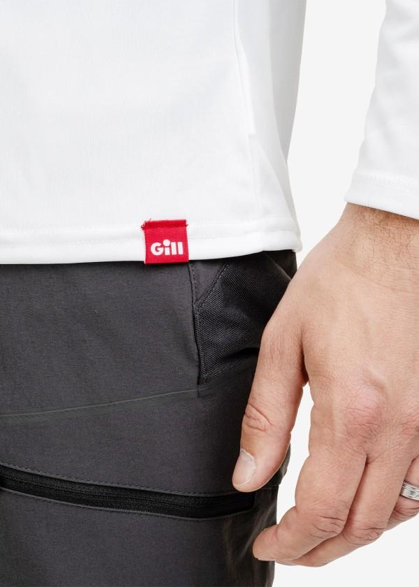 Купить Gill UV011-WHI01-M Футболка с длинным рукавом UV Tec Белая White M 7ft.ru в интернет магазине Семь Футов