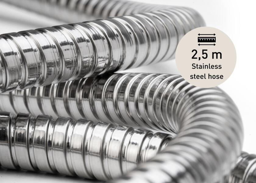 Купить Палубный душ KEJI из нержавеющей стали / шланг из нержавеющей стали длиной 2,5 м 30230-bvs 7ft.ru в интернет магазине Семь Футов