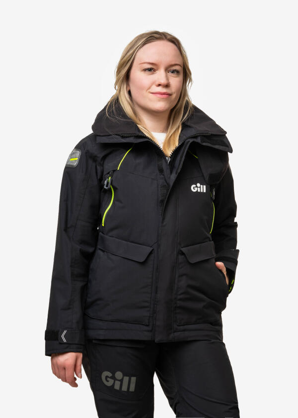 Купить GILL OS26JW-BLK01-18 Женская куртка OS2 Offshore / черный / Размер одежды: 44 7ft.ru в интернет магазине Семь Футов
