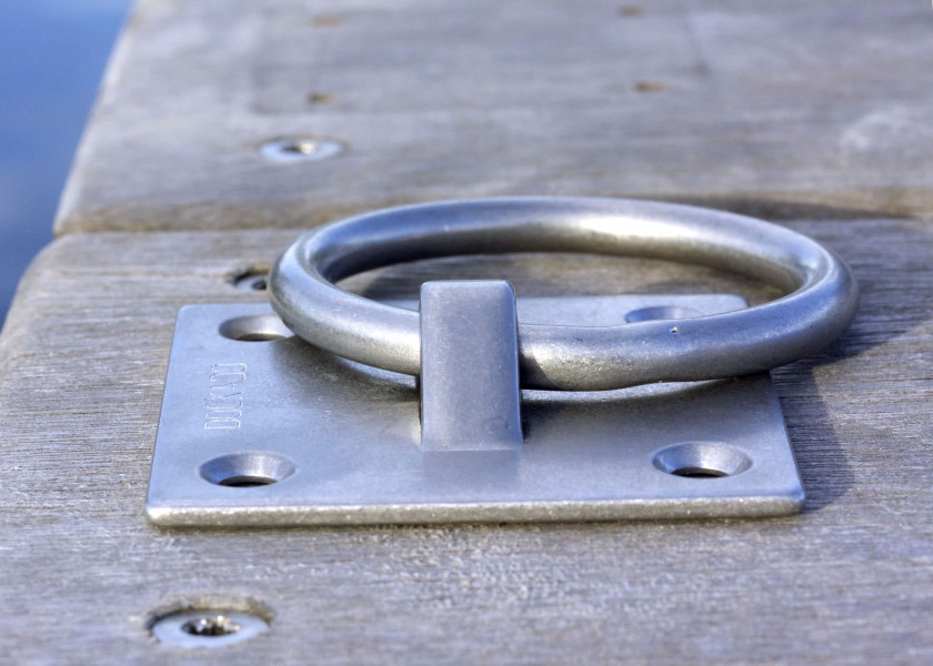 Купить Mooring Ring, Flat Design / Stainless Steel 25282-bvs 7ft.ru в интернет магазине Семь Футов