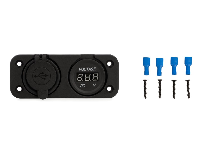 Купить USB Port, 4.8 A with integr. Voltmeter 29122-bvs 7ft.ru в интернет магазине Семь Футов