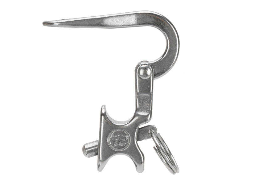 Купить Скоба из нержавеющей стали с предохранительной защелкой / Длина: 110 мм 7ft.ru в интернет магазине Семь Футов