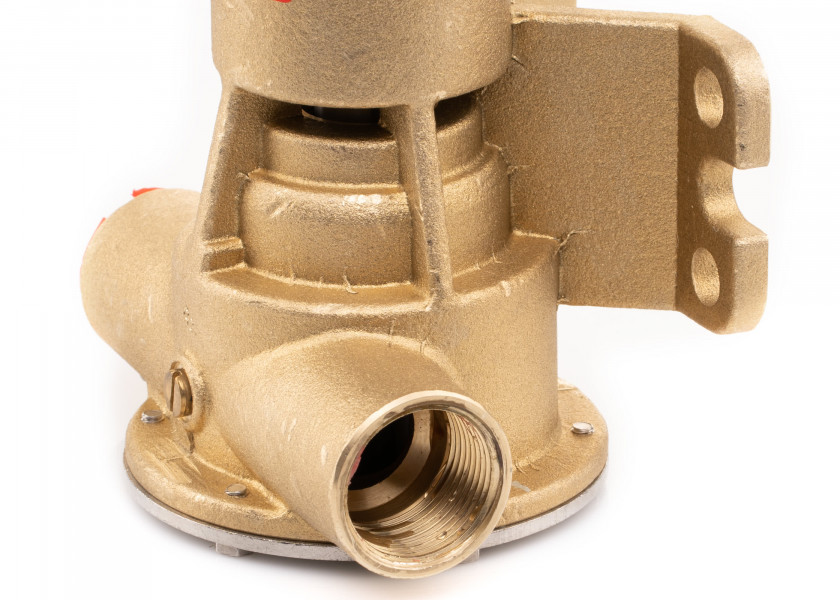 Купить Помпа импеллерная самовсасывающая Johnson Pump F5B-8 10-24571-01 46л/мин резьба 3/4" вал Ø17мм в корпусе из бронзы 7ft.ru в интернет магазине Семь Футов