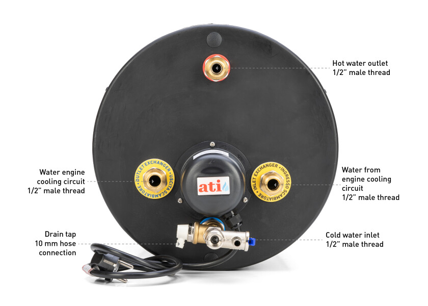 Купить ATI Water Heater / enamelled / 22-60 litre 31738-bvs 7ft.ru в интернет магазине Семь Футов