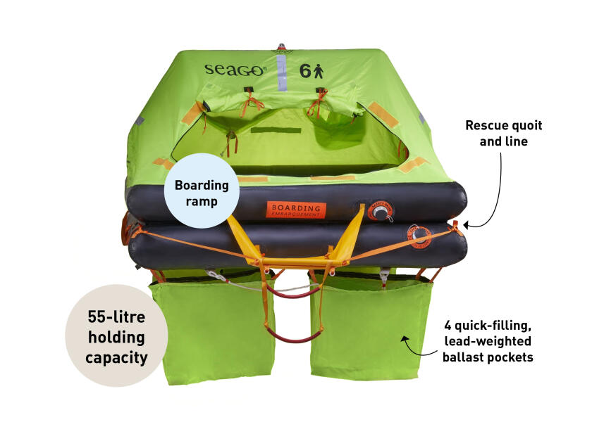 Купить SEATEC OFFSHORE PLUS Life Raft / ISO9650-1 Type 2 56062-bvs 7ft.ru в интернет магазине Семь Футов
