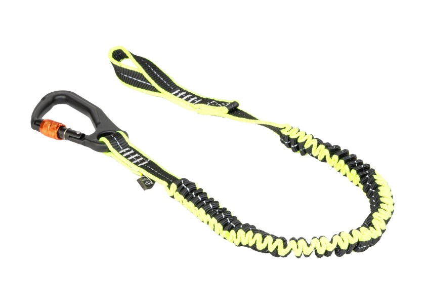 Купить Эластичная страховочная стропа Plastimo 66835 1.5 м с карабином из алюминия черная 7ft.ru в интернет магазине Семь Футов