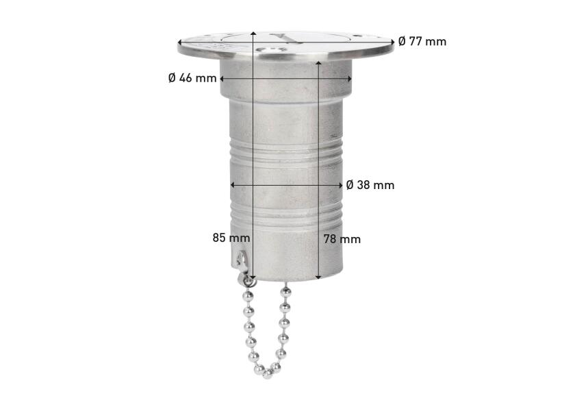 Купить Stainless Steel Tank Filler / Water / 38 mm 13577-bvs 7ft.ru в интернет магазине Семь Футов