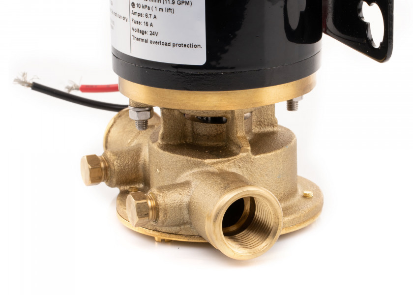 Купить Помпа импеллерная самовсасывающая Johnson Pump F4B-19 10-24689-01 12В 220Вт 48л/мин 202х120х190мм 7ft.ru в интернет магазине Семь Футов