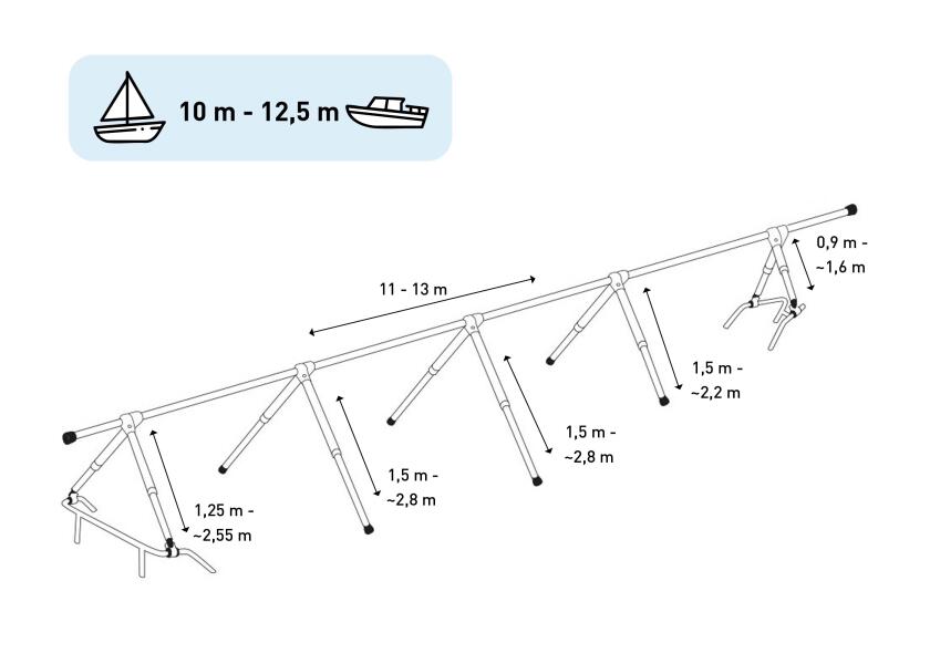 Купить NOA Winter Storage Tarp Deck Frame 34292-bvs 7ft.ru в интернет магазине Семь Футов