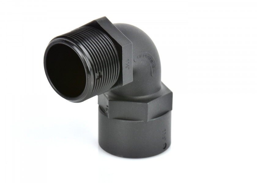 Купить TRUDESIGN Elbow fitting / female thread - male thread / 90° / plastic / black 74191-bvs 7ft.ru в интернет магазине Семь Футов